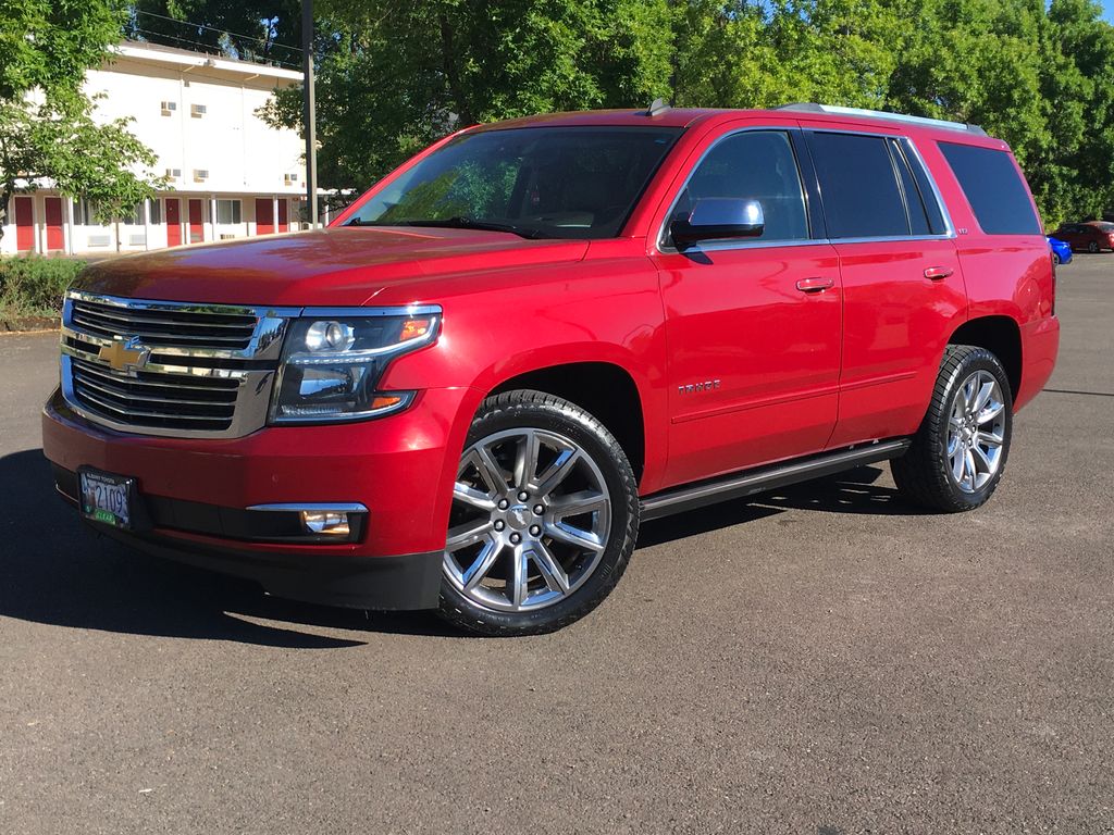 Crystal Red Tintcoat 2015 Chevrolet Tahoe SUV / Crossover Four-Wheel Drive 6-Speed Automatic Overdrive