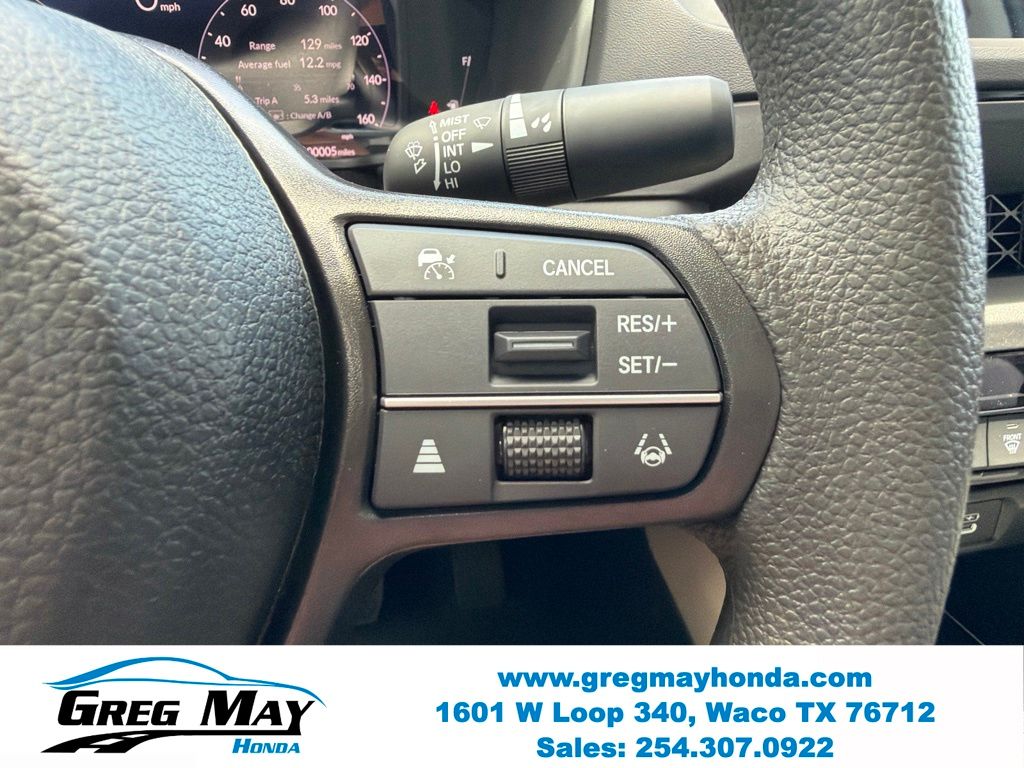 2026 Honda Accord LX Red at Greg May Honda