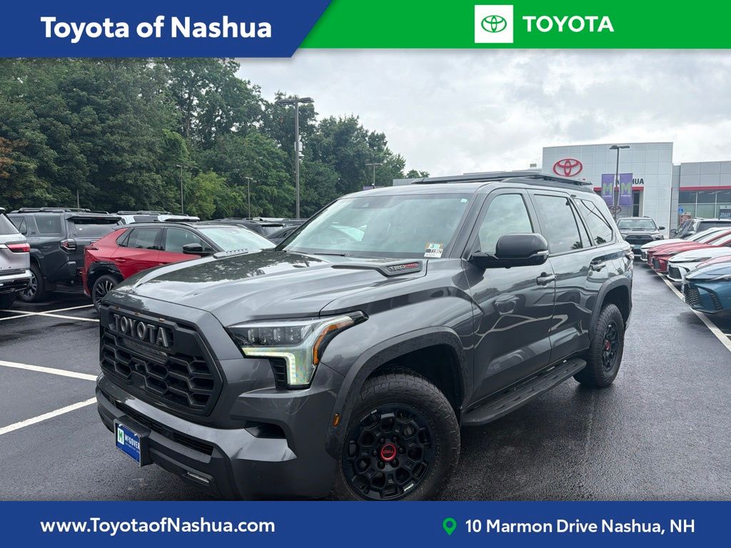 Magnetic Gray Metallic 2025 Toyota Sequoia SUV / Crossover Four-Wheel Drive Automatic