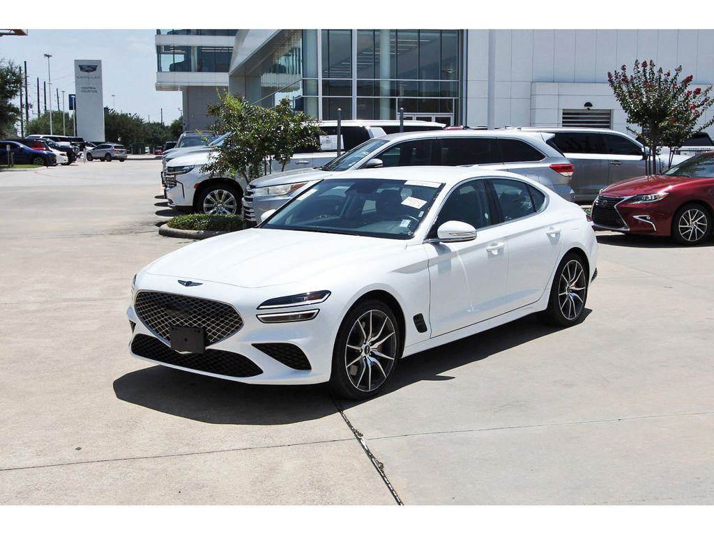 2025 Genesis G70 2.5T White at Genesis of Spring