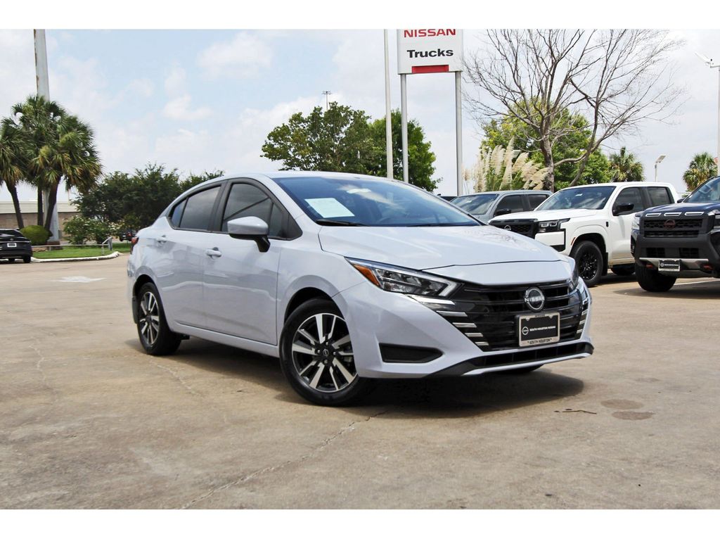 2025 Nissan Versa 1.6 SV Gray at South Houston Nissan