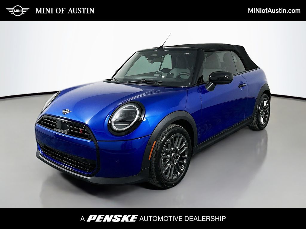 Blazing Blue 2025 MINI Cooper Convertible Front-Wheel Drive 7-Speed Automatic