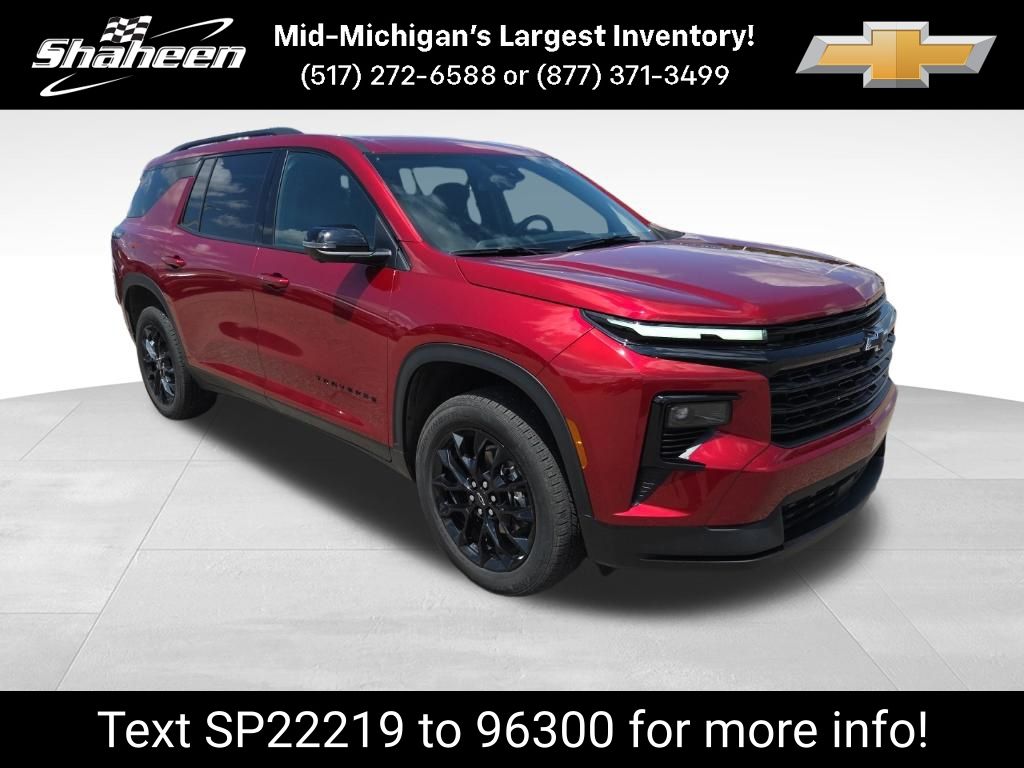 Radiant Red Tintcoat 2024 Chevrolet Traverse SUV / Crossover Four-Wheel Drive 8-Speed Automatic