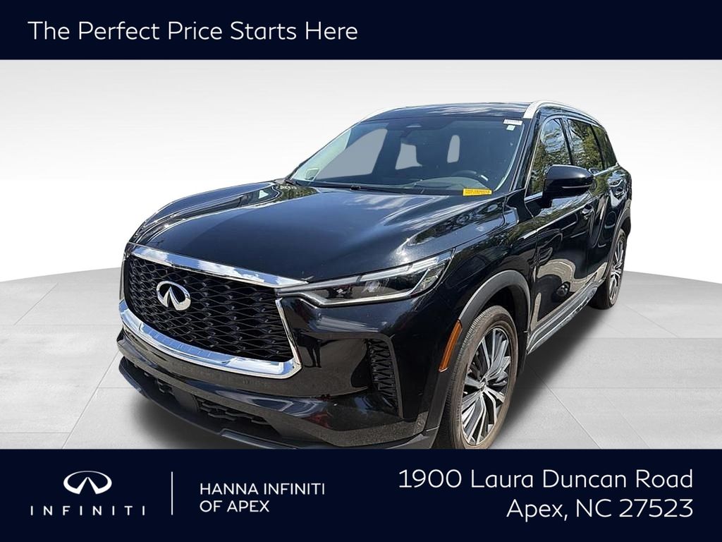 Mineral Black 2023 INFINITI QX60 SUV / Crossover All-Wheel Drive 9-Speed Automatic