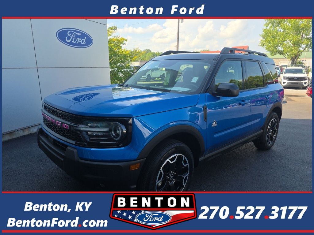 Blue Metallic 2025 Ford Bronco Sport SUV / Crossover All-Wheel Drive 8-Speed Automatic
