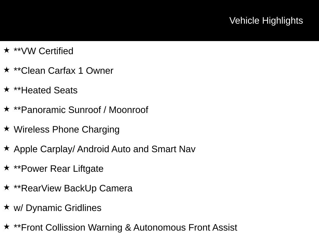 2021 Volkswagen Atlas Cross Sport 2.0T SE w/Technology 2