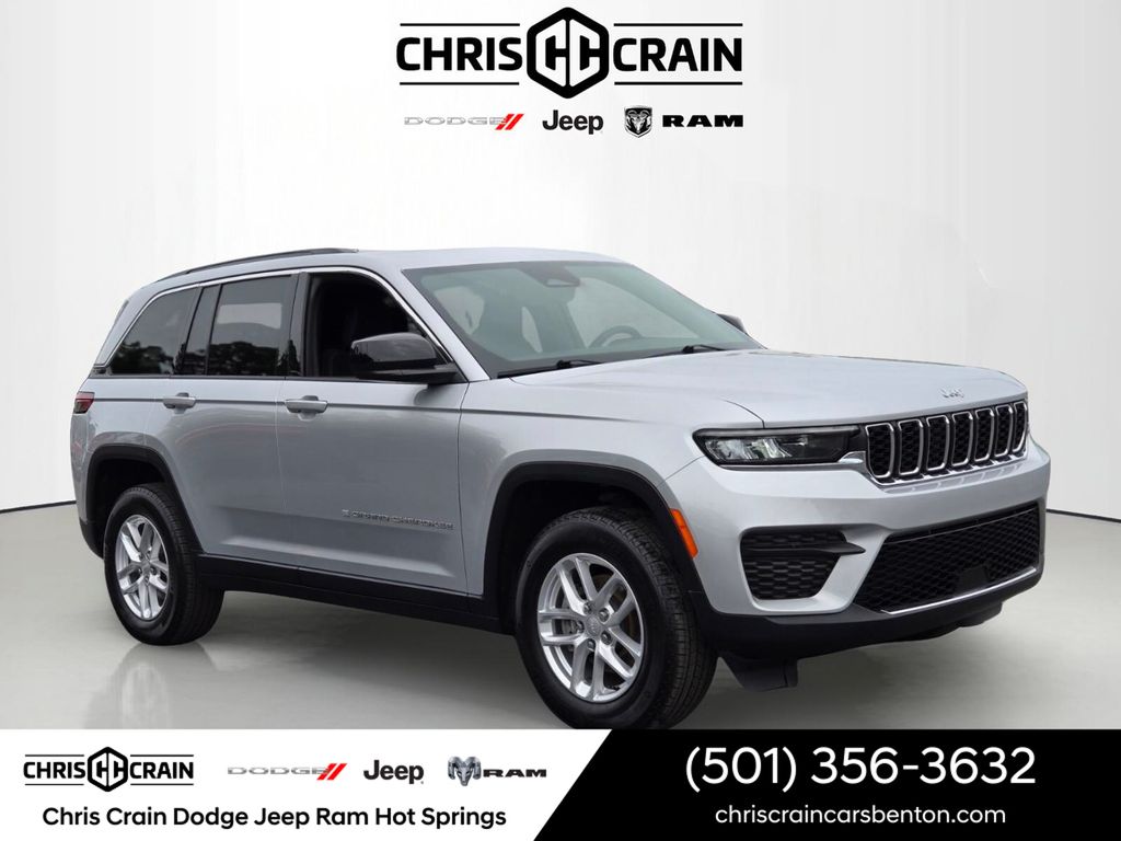 Silver Zynith 2025 Jeep Grand Cherokee Laredo RWD SUV / Crossover 4X2 8-Speed Automatic