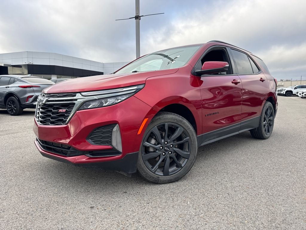 Cherry Red Tintcoat 2022 Chevrolet Equinox RS with 1RS FWD SUV / Crossover Front-Wheel Drive 6-Speed Automatic Overdrive
