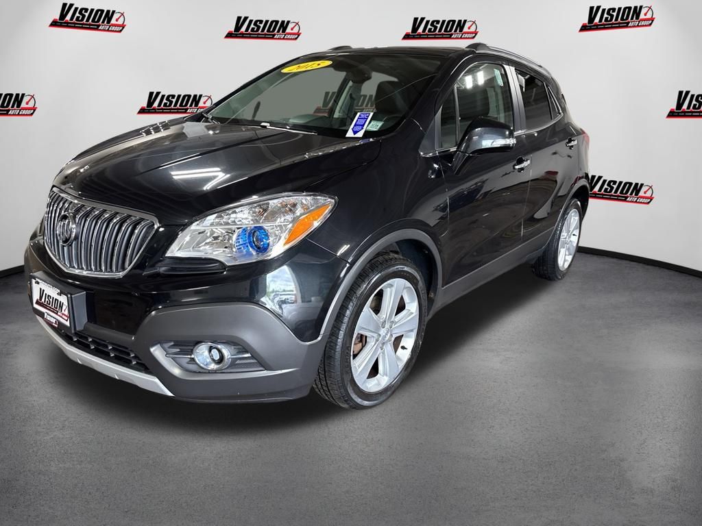 Black 2015 Buick Encore Convenience FWD SUV / Crossover Front-Wheel Drive 6-Speed Automatic Overdrive