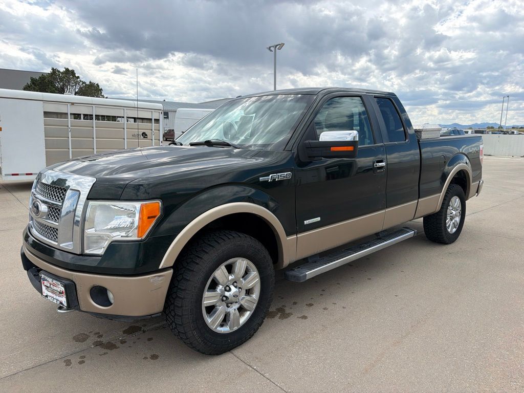 Green Gem Metallic 2012 Ford F-150 Pickup Truck Four-Wheel Drive 6-Speed Automatic