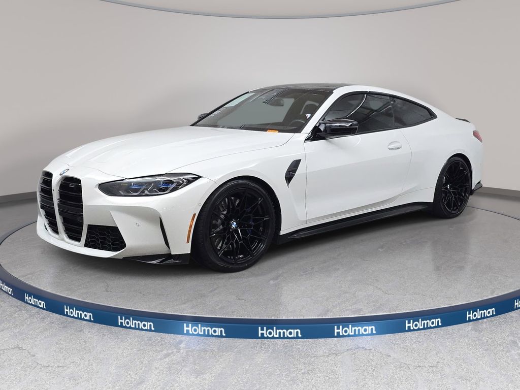 Alpine White 2024 BMW M4 Coupe All-Wheel Drive 8-Speed Automatic