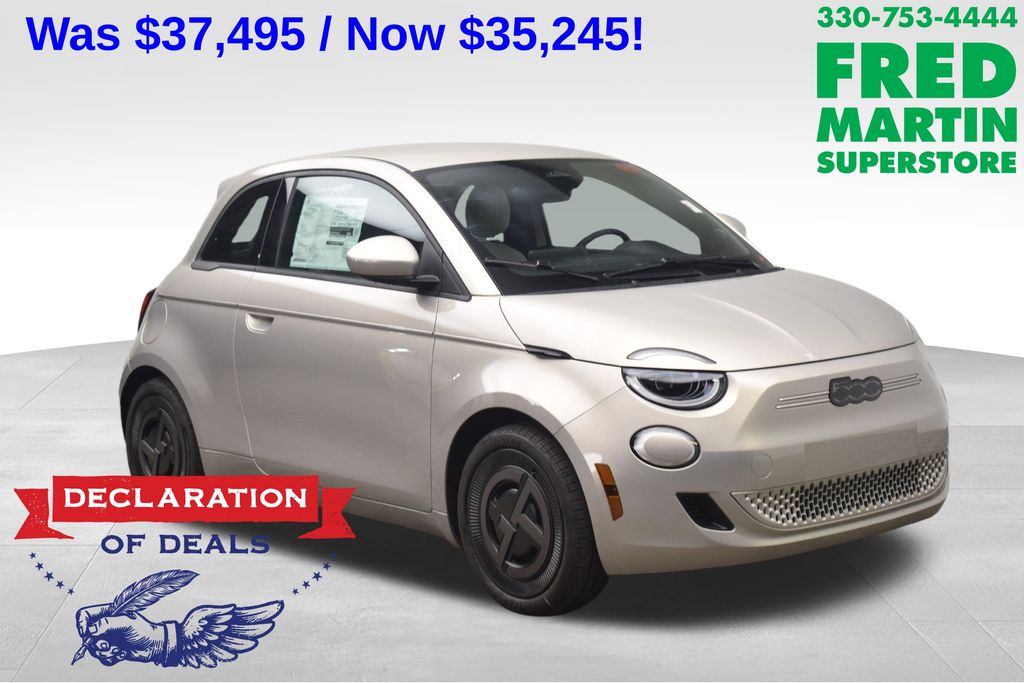 new 2025 FIAT 500e car, priced at $35,245