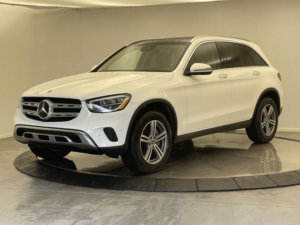 Polar White 2022 Mercedes-Benz GLC 300 SUV 4MATIC SUV / Crossover All-Wheel Drive 9-Speed Automatic