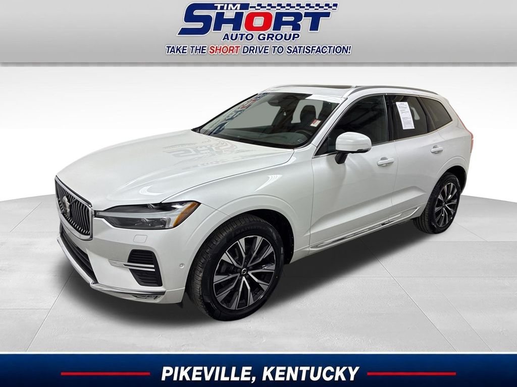 Crystal White 2023 Volvo XC60 SUV / Crossover All-Wheel Drive Automatic