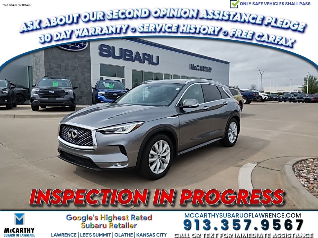 Gray (Graphite Shadow) 2019 INFINITI QX50 Essential AWD SUV / Crossover All-Wheel Drive Continuously Variable Transmission