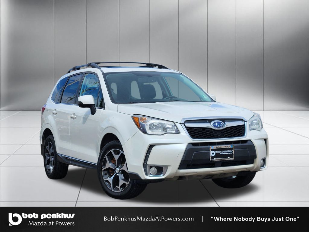 Satin White Pearl 2015 Subaru Forester SUV / Crossover All-Wheel Drive Continuously Variable Transmission
