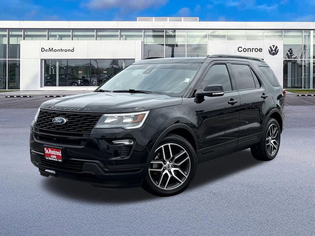 2019 Ford Explorer Sport Black at Traditions Chevrolet