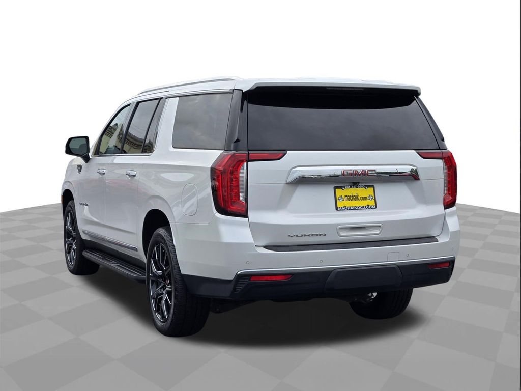 2021 GMC Yukon XL SLT White at Bayway Cadillac of The Woodlands
