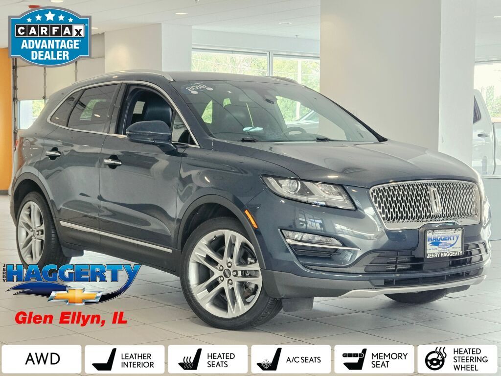 Sea Green 2019 Lincoln MKC SUV / Crossover All-Wheel Drive 6-Speed Automatic