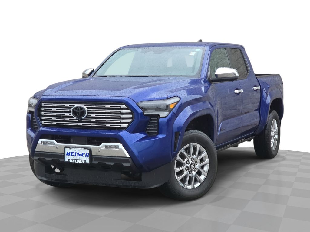 Blue 2024 Toyota Tacoma Pickup Truck Four-Wheel Drive 8-Speed Automatic