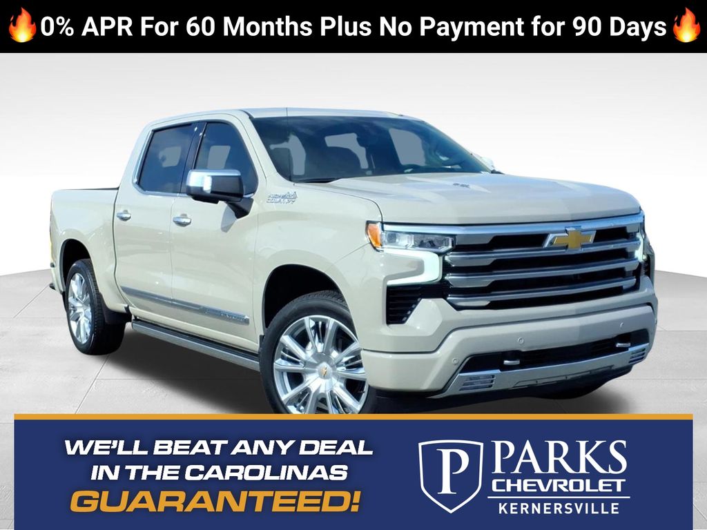 White 2026 Chevrolet Silverado 1500 Pickup Truck Four-Wheel Drive Automatic