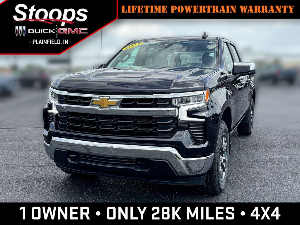 Dark Ash Metallic 2023 Chevrolet Silverado 1500 Pickup Truck Four-Wheel Drive 8-Speed Automatic