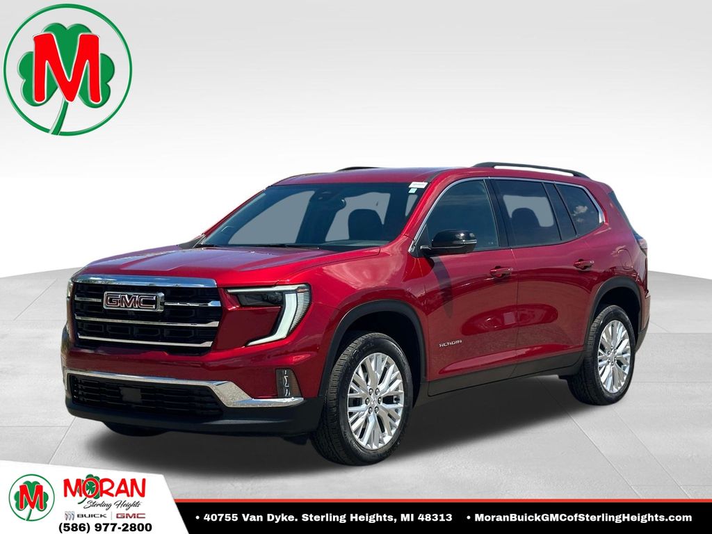 Volcanic Red 2024 GMC Acadia Elevation AWD SUV / Crossover Four-Wheel Drive 8-Speed Automatic