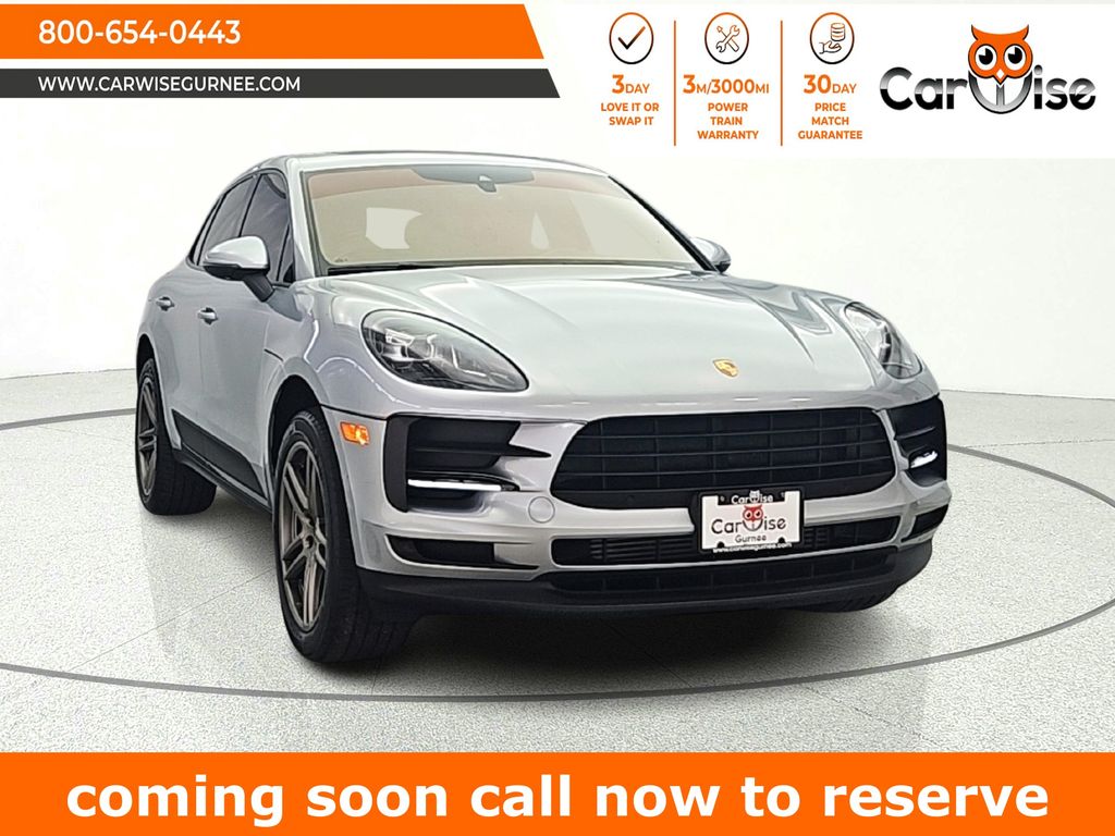 Silver 2019 Porsche Macan AWD SUV / Crossover All-Wheel Drive 7-Speed Automatic