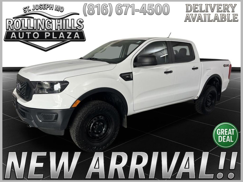 Oxford White 2022 Ford Ranger Pickup Truck Four-Wheel Drive Automatic