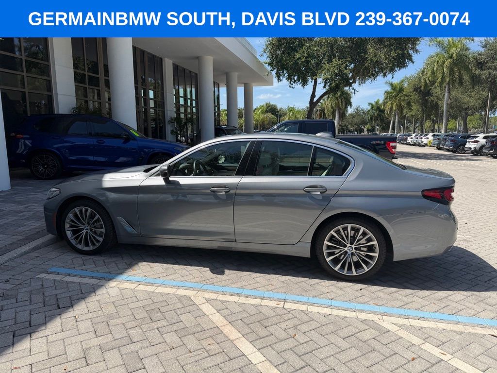 Certified Used 2023 Gray BMW 530i image 19