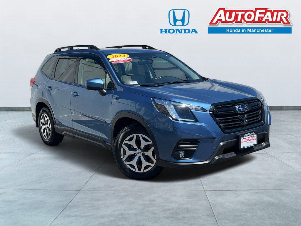 Horizon Blue Pearl 2024 Subaru Forester SUV / Crossover All-Wheel Drive Continuously Variable Transmission