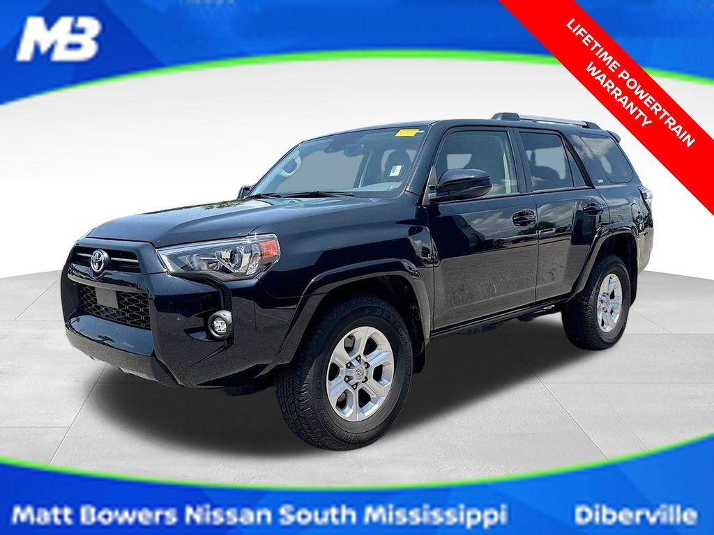 Midnight Black Metallic 2024 Toyota 4Runner SUV / Crossover 4X2 5-Speed Automatic