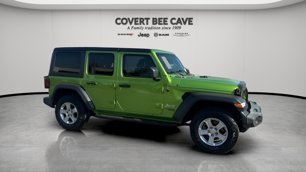 Used Car 2018 Jeep Wrangler  Unlimited Sport S For Sale Under $25,000 In Austin, Texas
