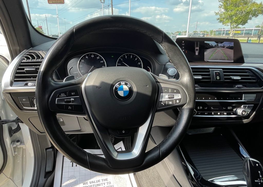 2021 BMW X3 sDrive30i White at DeMontrond Mazda