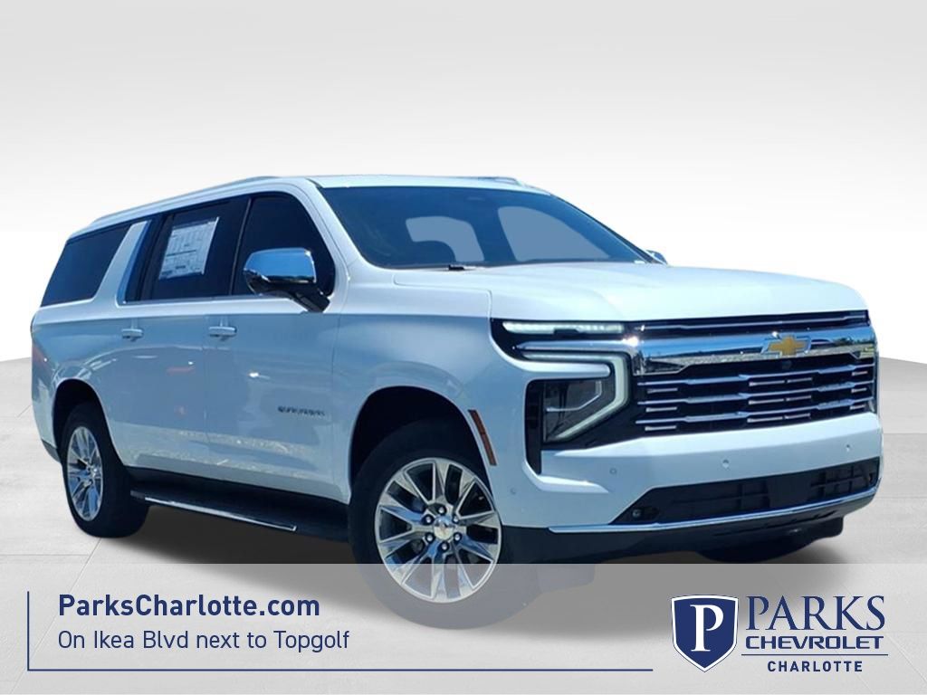 Polar White Tricoat 2026 Chevrolet Suburban SUV / Crossover Four-Wheel Drive 10-Speed Automatic