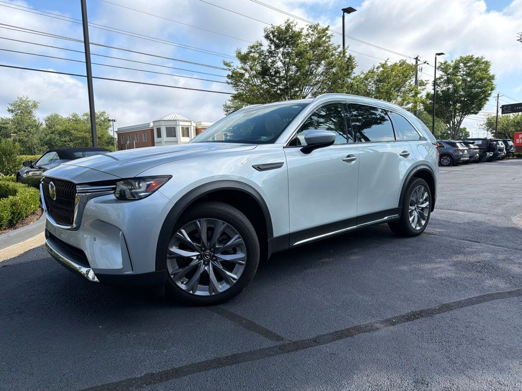 Sonic Silver 2024 Mazda CX-90 SUV / Crossover All-Wheel Drive 8-Speed Automatic