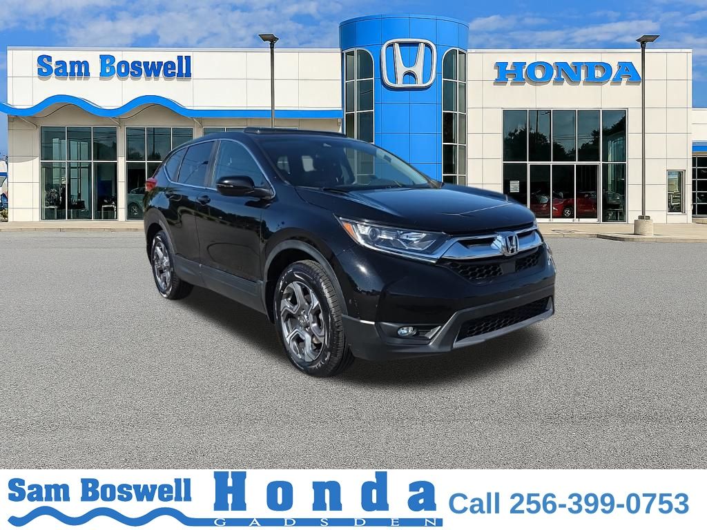 Crystal Black Pearl 2019 Honda CR-V EX AWD SUV / Crossover All-Wheel Drive Continuously Variable Transmission