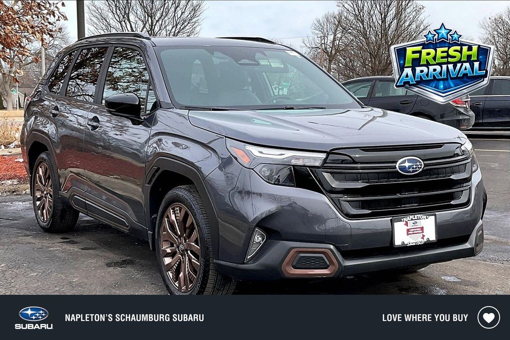 Magnetite Gray Metallic 2026 Subaru Forester Sport Crossover AWD SUV / Crossover All-Wheel Drive Continuously Variable Transmission