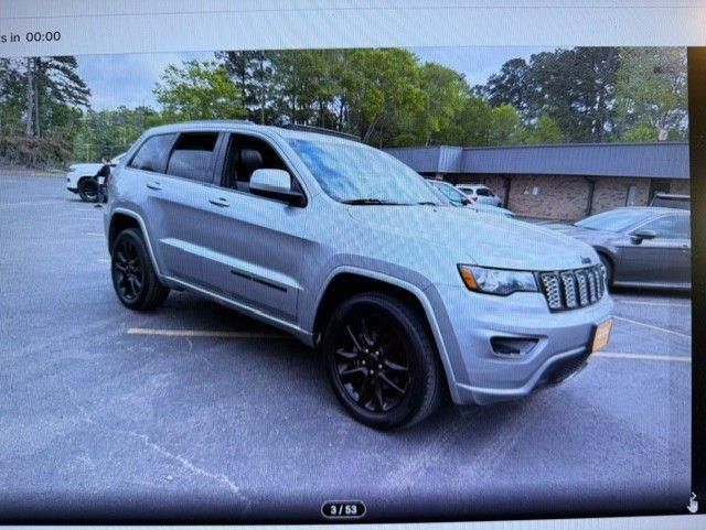 Billet Silver Metallic Clearcoat 2020 Jeep Grand Cherokee Altitude RWD SUV / Crossover 4X2 8-Speed Automatic