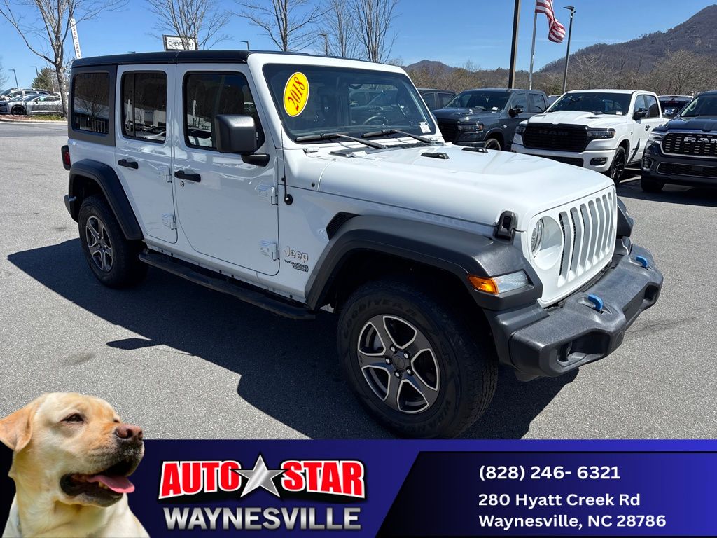used 2018 Jeep Wrangler car, priced at $22,788