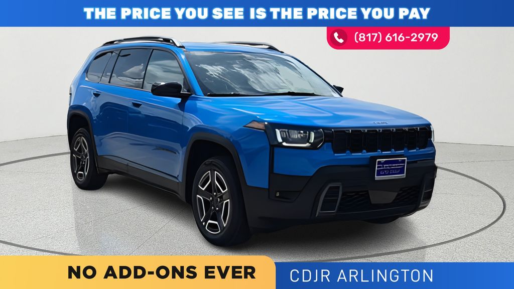Hydro Blue Pearlcoat 2026 Jeep Cherokee SUV / Crossover Four-Wheel Drive Continuously Variable Transmission
