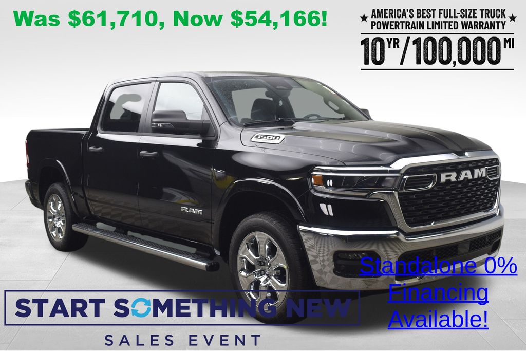 new 2026 Ram 1500 car, priced at $54,166