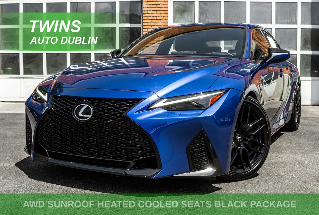 Blue 2023 Lexus IS Sedan 6-Speed Automatic