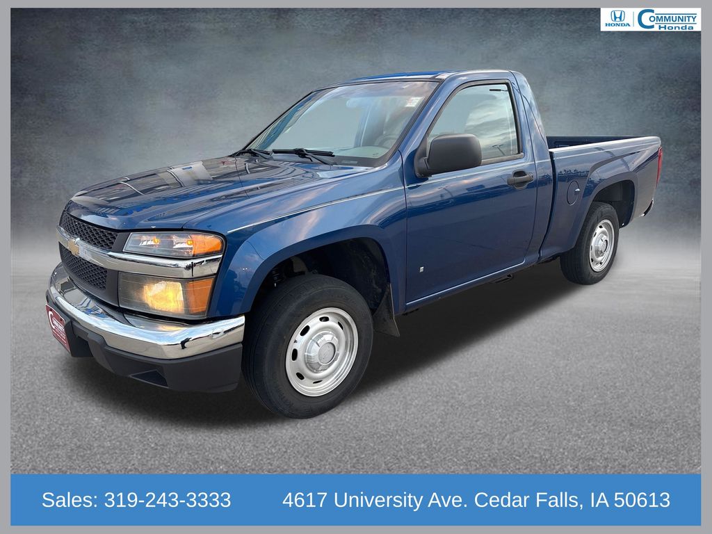 Superior Blue Metallic 2006 Chevrolet Colorado Pickup Truck Rear-Wheel Drive 4-Speed Automatic Overdrive