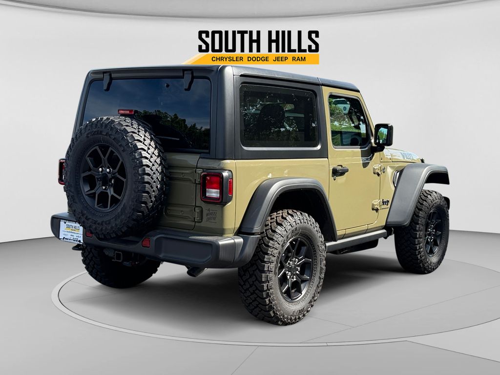 2026 Jeep Wrangler Willys Green at South Hills CDJR