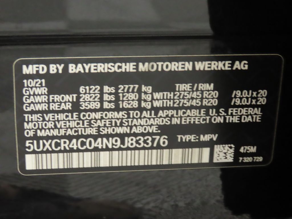 2022 BMW X5 xDrive40i 32