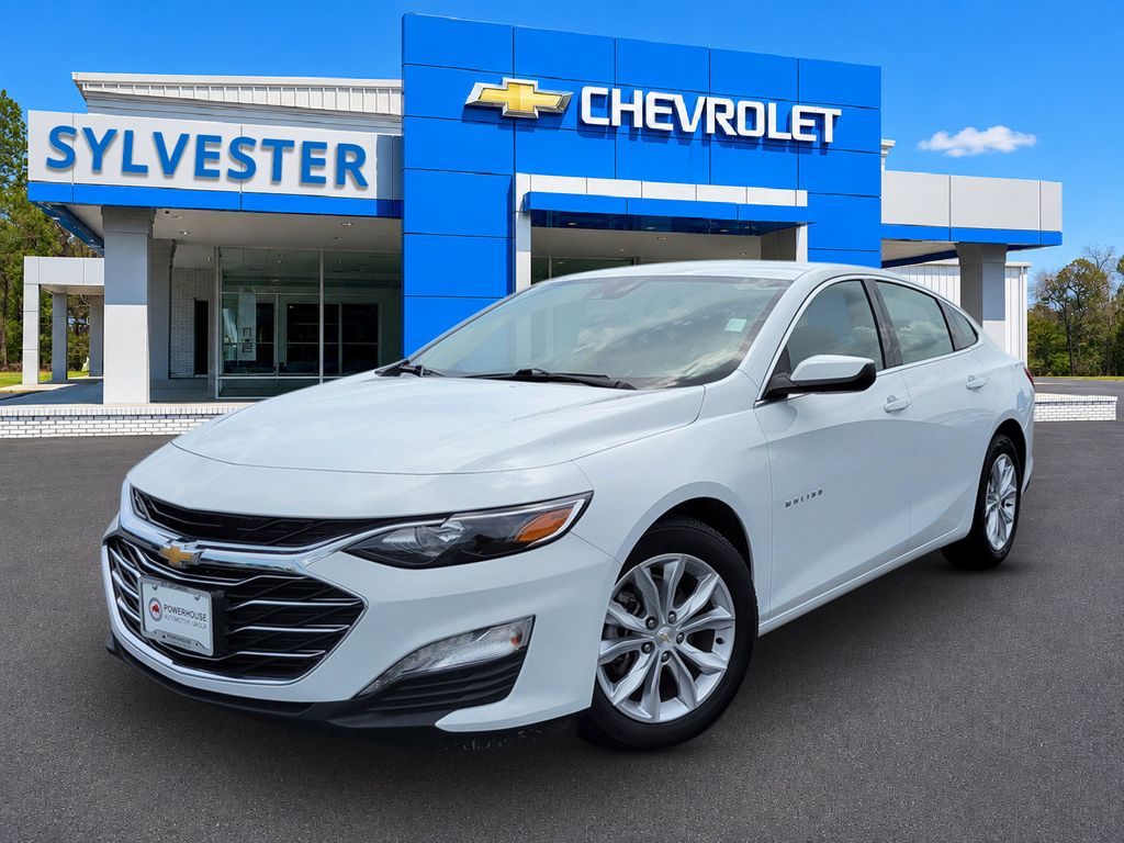 Summit White 2024 Chevrolet Malibu Sedan Front-Wheel Drive Continuously Variable Transmission