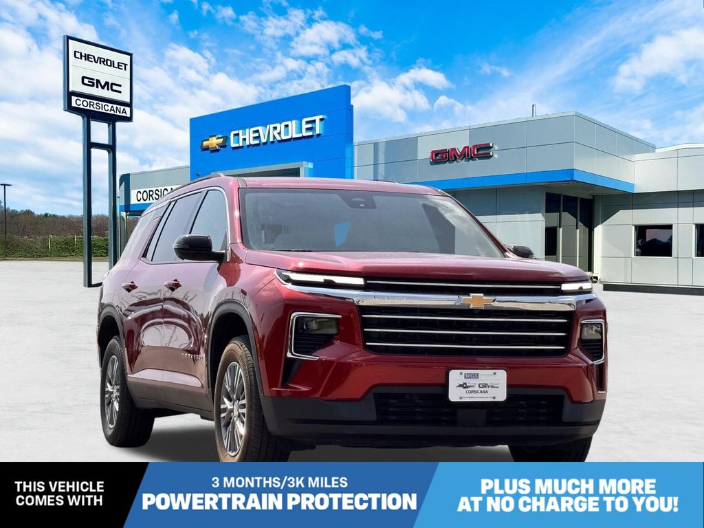 Radiant Red Tintcoat 2025 Chevrolet Traverse SUV / Crossover Front-Wheel Drive 8-Speed Automatic