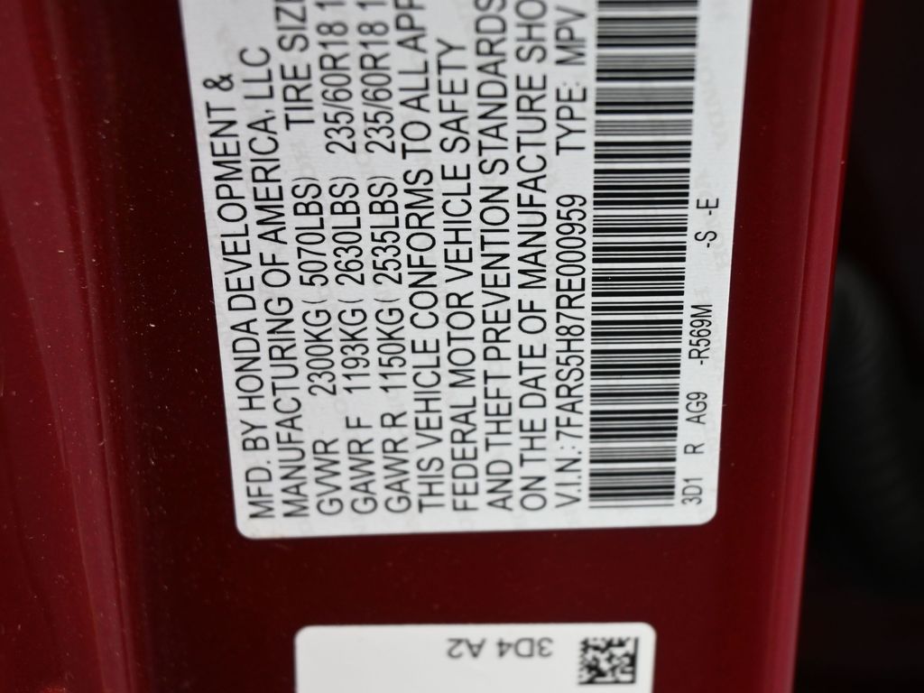 Used 2024 Red Honda Sport-L image 16