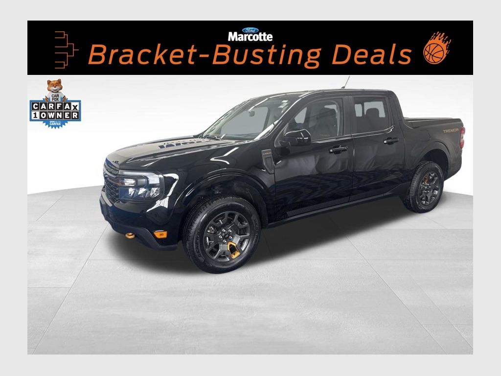 Shadow Black 2024 Ford Maverick Lariat SuperCrew AWD Pickup Truck All-Wheel Drive 8-Speed Automatic